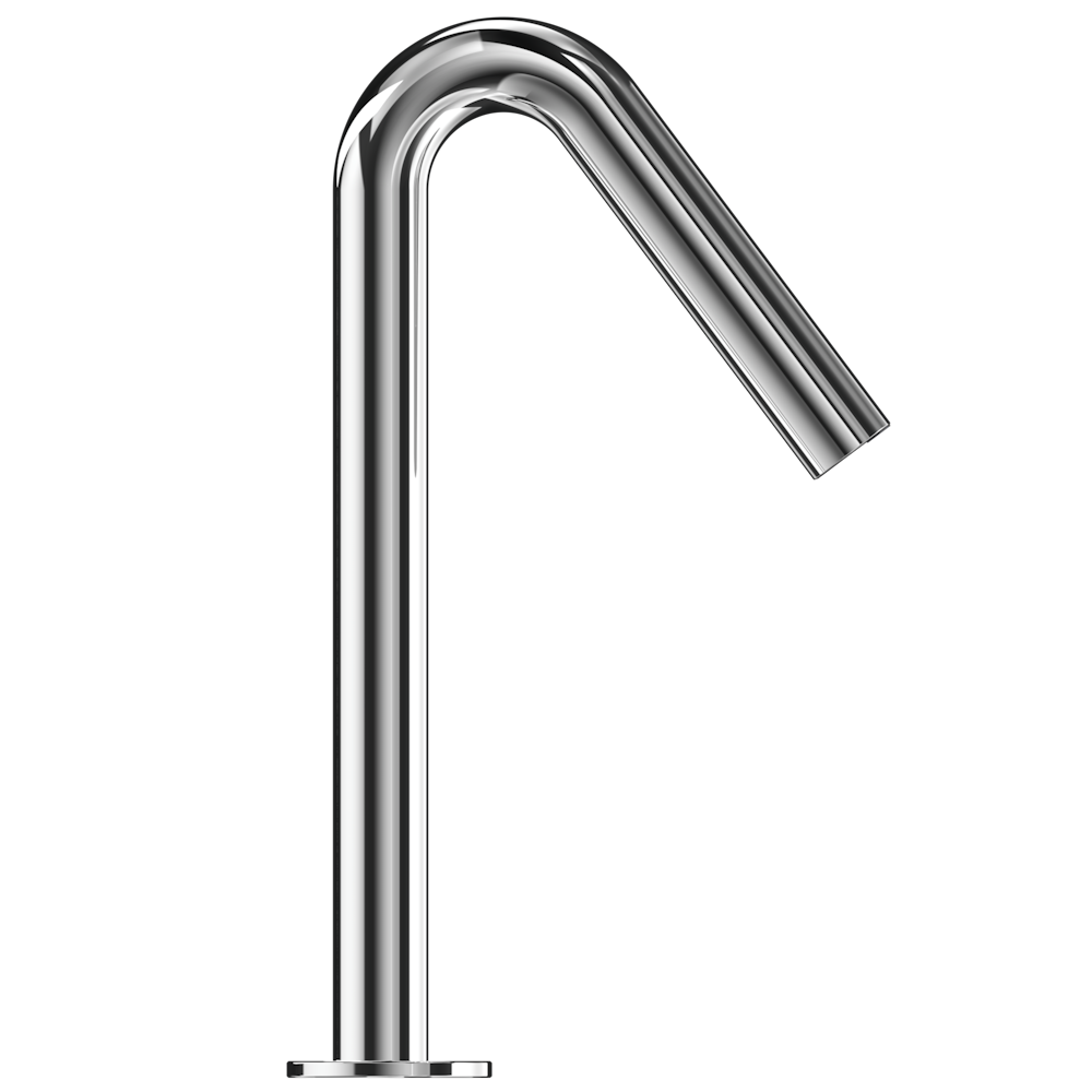 Deck-mounted infrared sensor tap