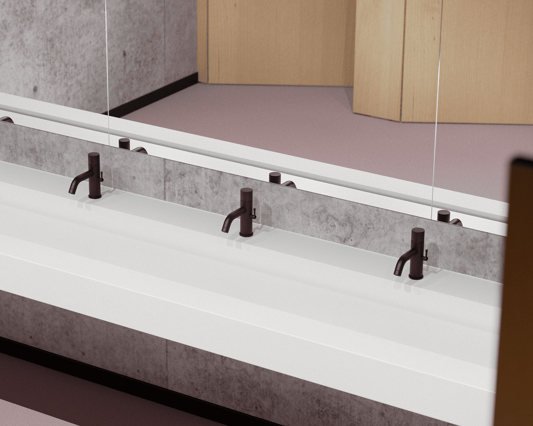 Duten R311 deck-mounted electronic tap manufactured in marine-grade 316 stainless steel with KOVETA matte black finish.